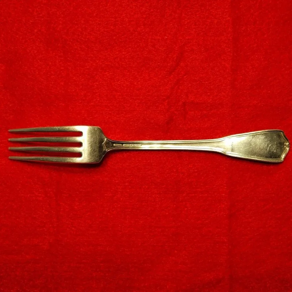 Reed & Barton Silver-Plate Silverware Lot of 11 Dinner Forks w/silvercloth -RARE